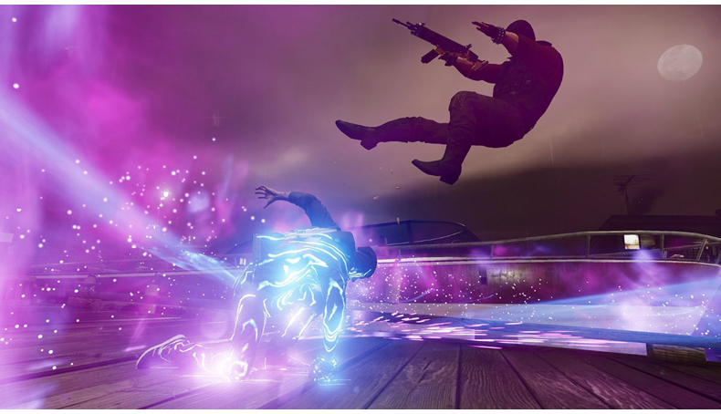 恶名昭彰-—1元/天 15天起租 两张包邮 ps4恶名昭彰 破晓(港版中)中文